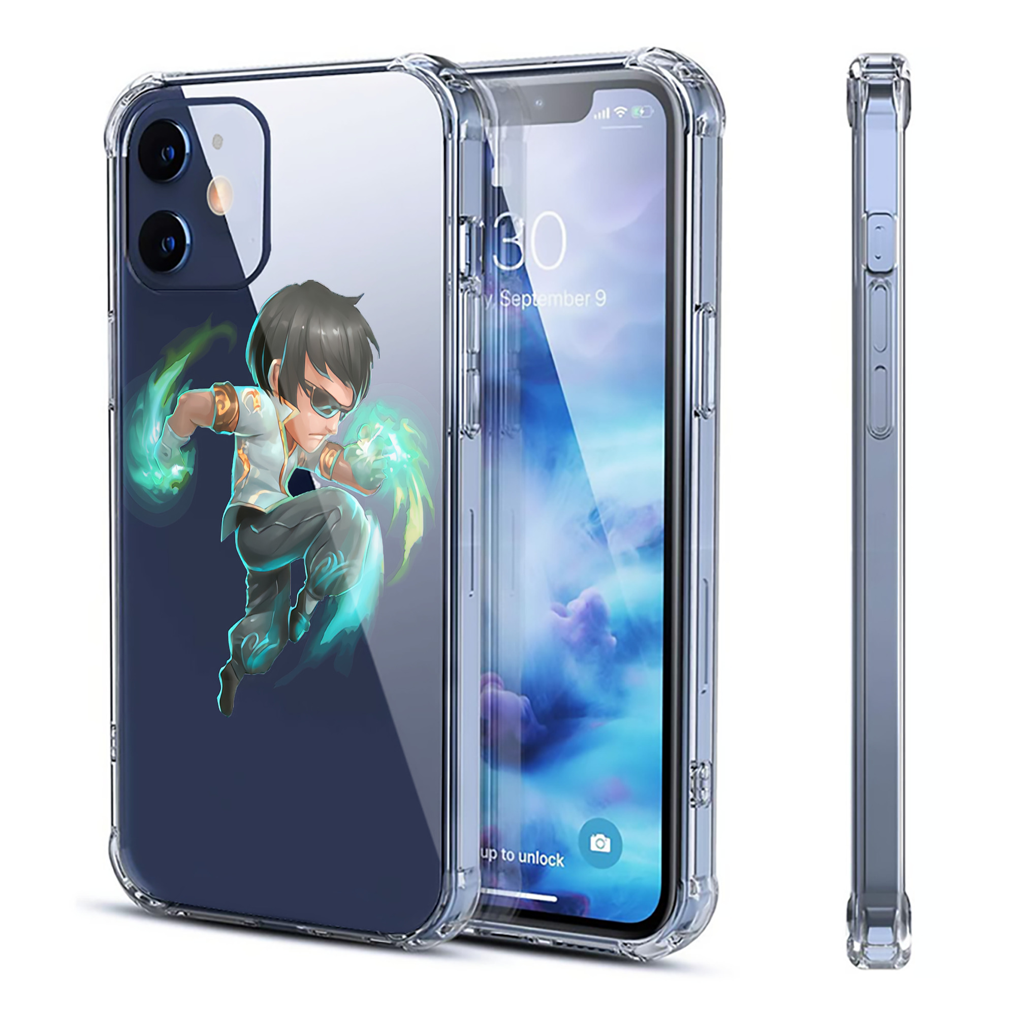 （画像用） リーグ・オブ・レジェンド League of Legends LOL 【iPhone 12シリーズ対応】透明スマホケース（クリアソフトケース）